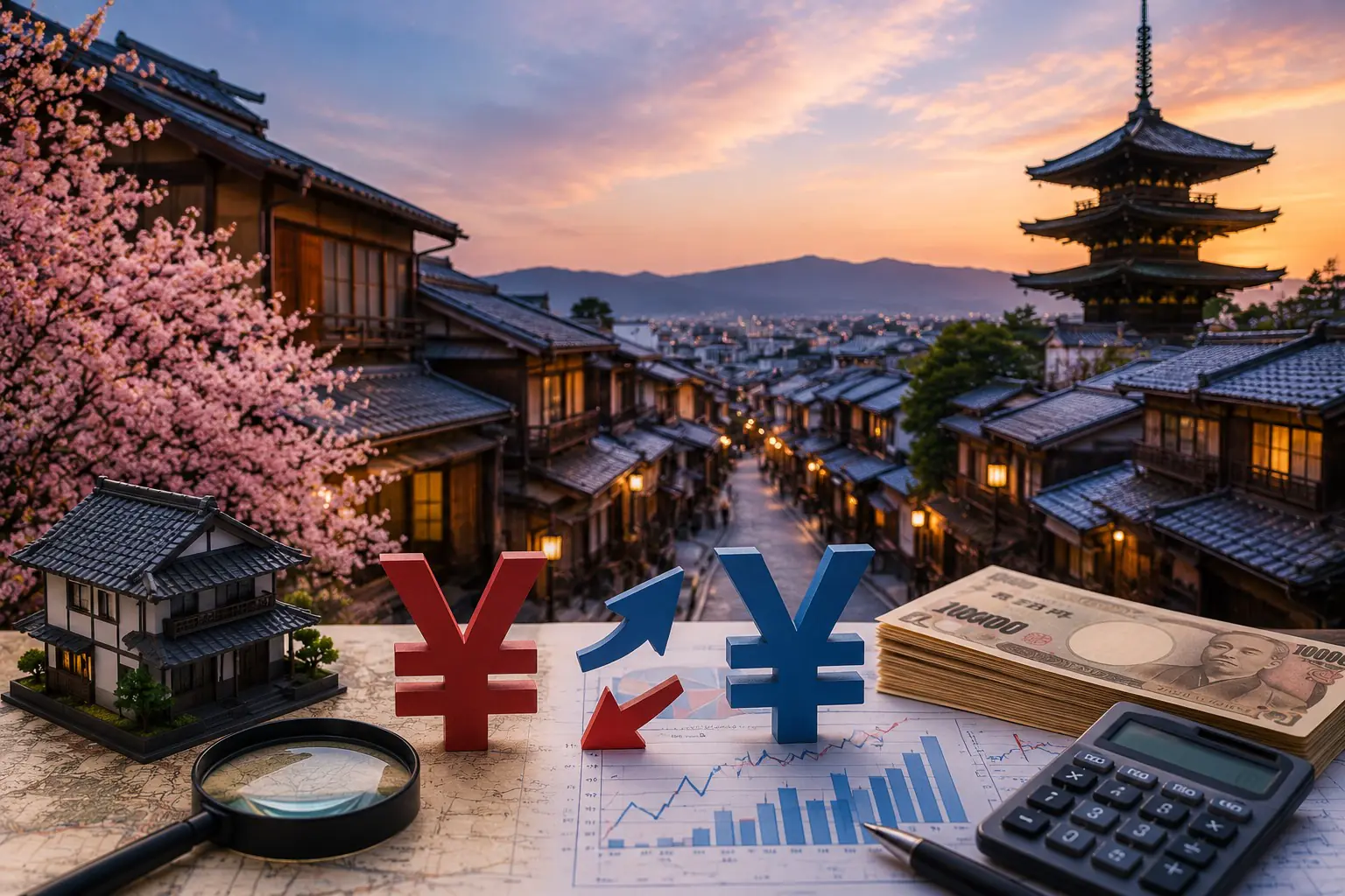 日圓升值貶值